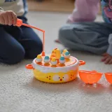 WOOPIE Gra Zręcznościowa Łowienie Kurczaczków 4w1 Katapulta