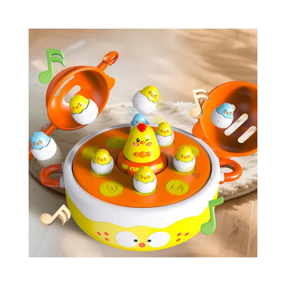 WOOPIE Gra Zręcznościowa Łowienie Kurczaczków 4w1 Katapulta