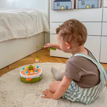 WOOPIE Gra Zręcznościowa Łowienie Dinozaurów 4w1 Katapulta