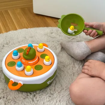 WOOPIE Gra Zręcznościowa Łowienie Dinozaurów 4w1 Katapulta