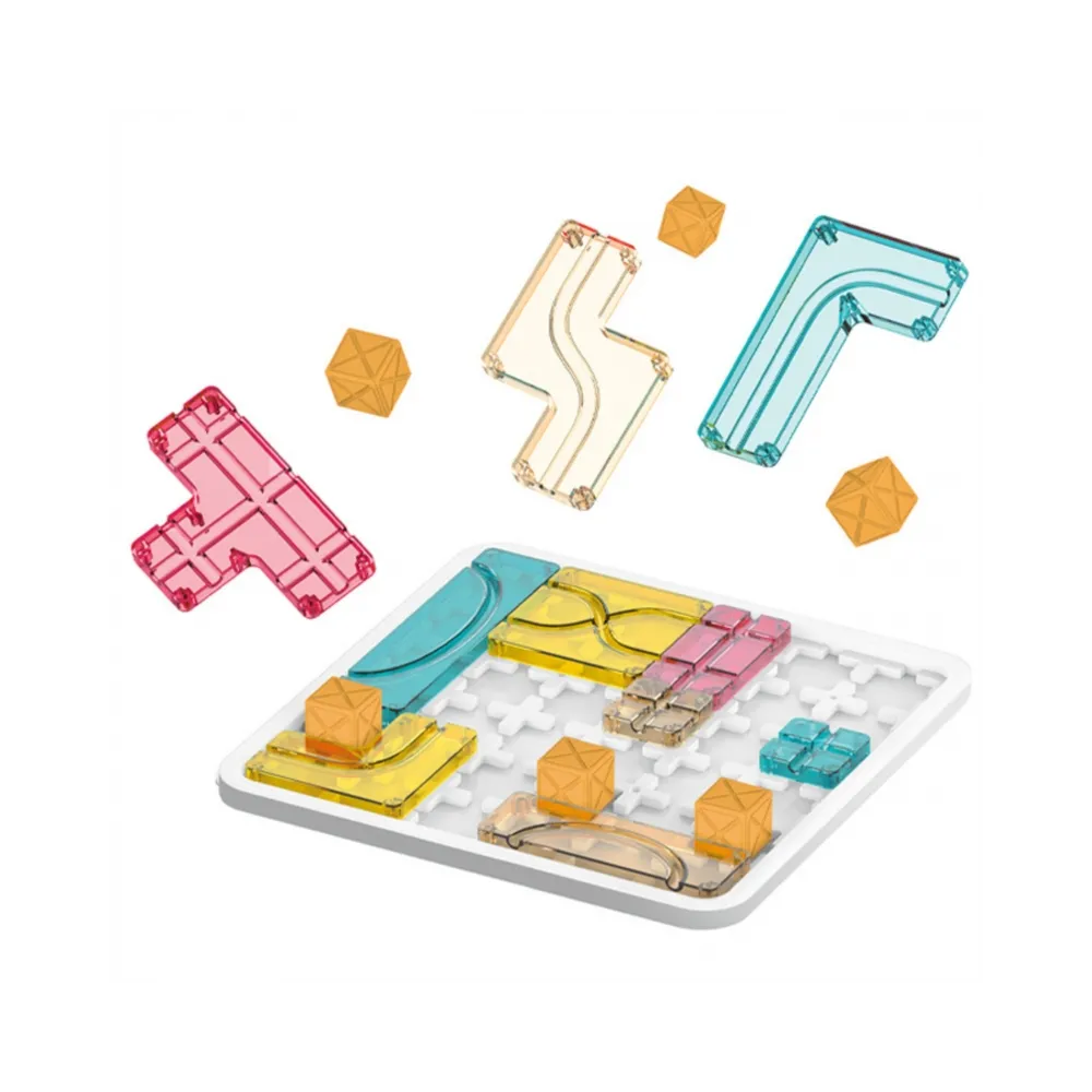 WOOPIE Gra Planszowa Logiczna Kreatywna Układanka Przestrzenna