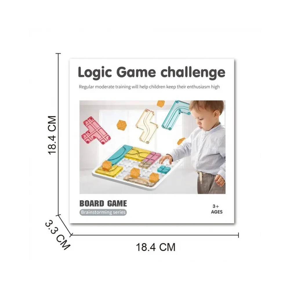 WOOPIE Gra Planszowa Logiczna Kreatywna Układanka Przestrzenna