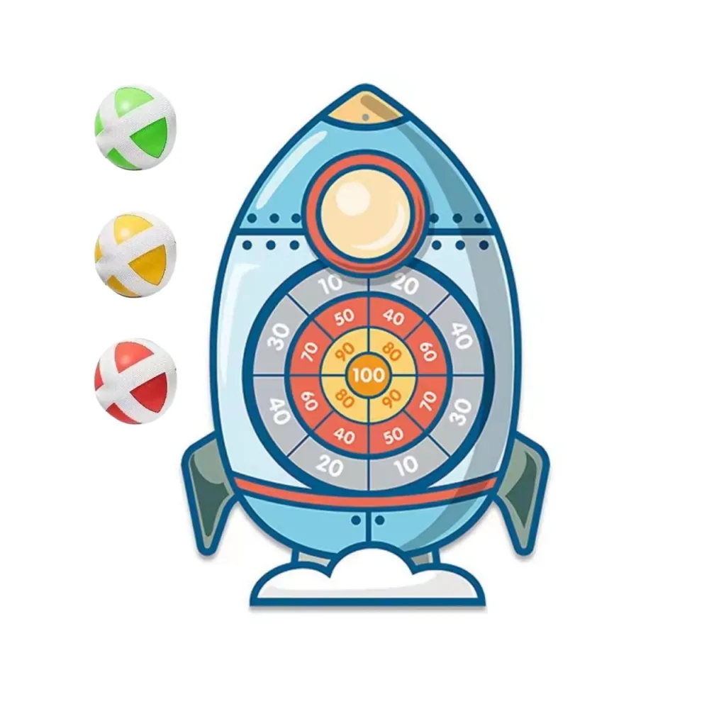 WOOPIE Gra Zręcznościowa w Rzutki na Rzepy Tarcza Rakieta