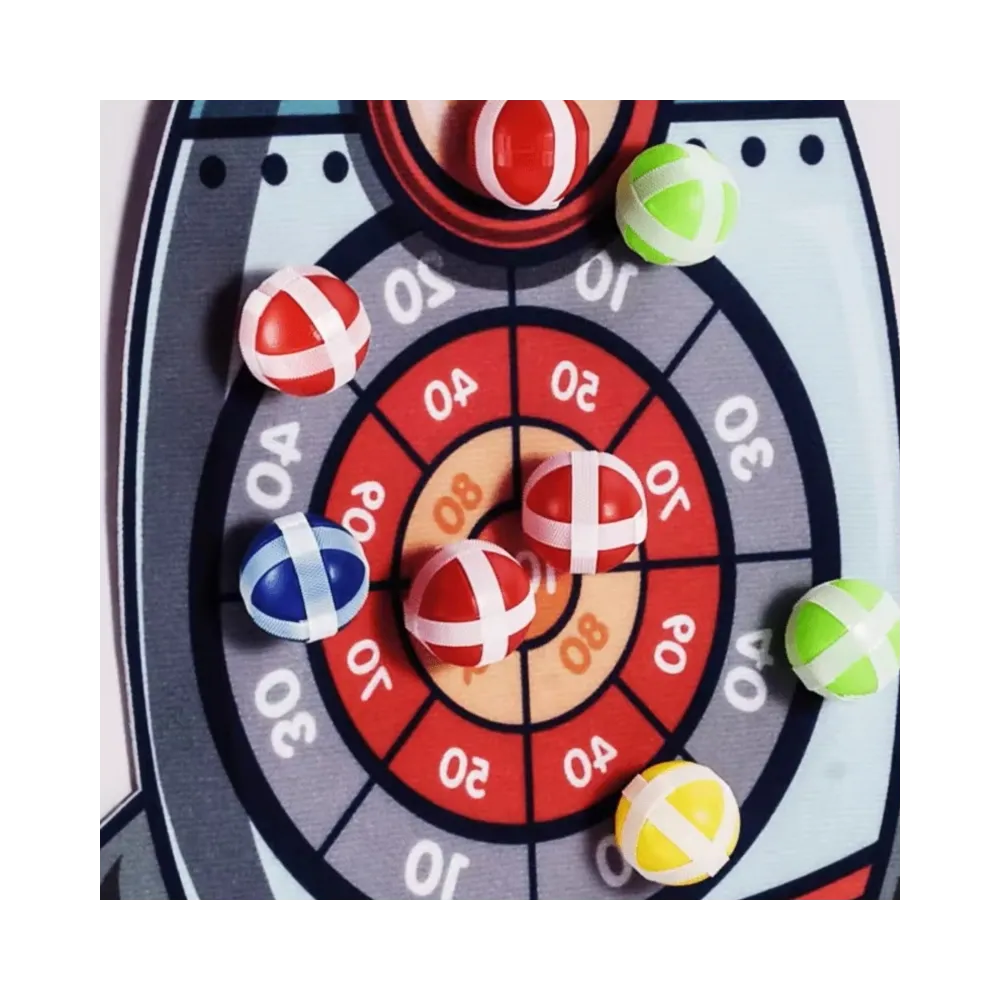 WOOPIE Gra Zręcznościowa w Rzutki na Rzepy Tarcza Rakieta