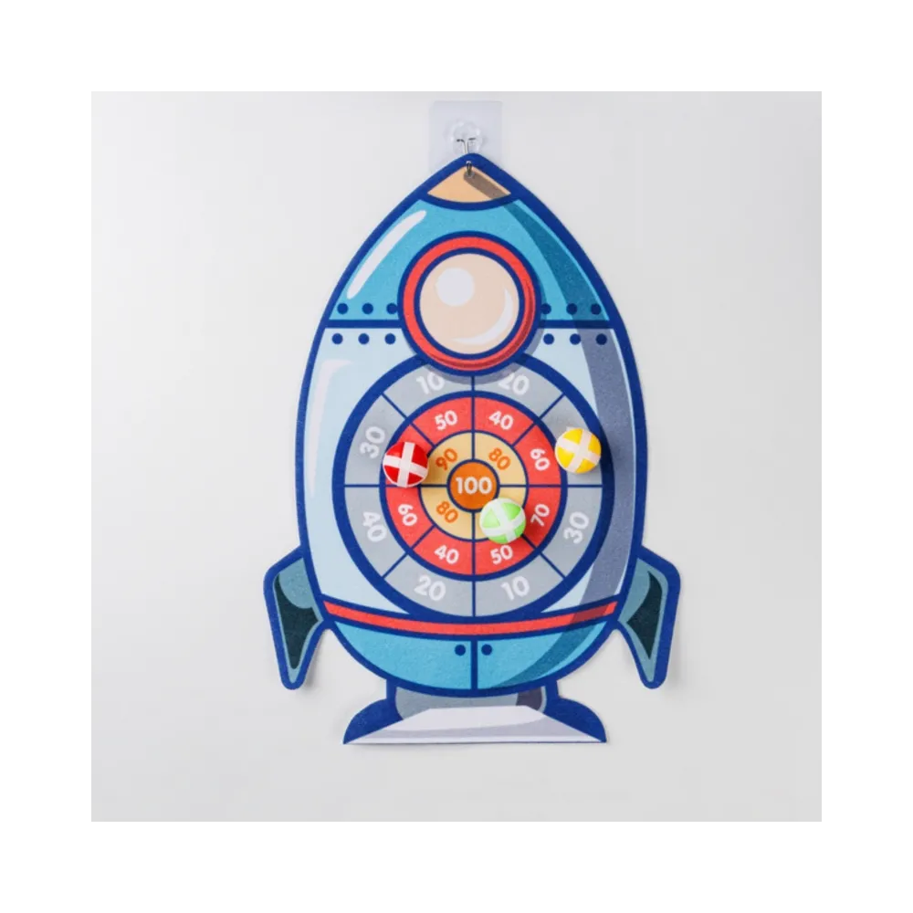 WOOPIE Gra Zręcznościowa w Rzutki na Rzepy Tarcza Rakieta