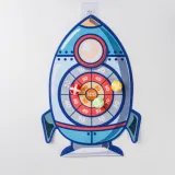 WOOPIE Gra Zręcznościowa w Rzutki na Rzepy Tarcza Rakieta