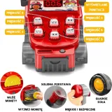 WOOPIE Gra Zręcznościowa Uderz Młotkiem Wbijak Straż Pożarna z Akcesoriami