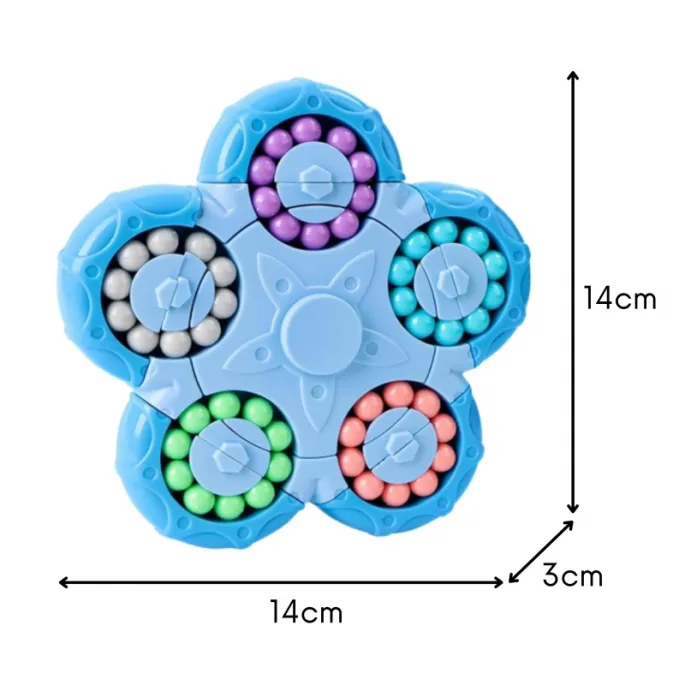 Wielokolorowa łamigłówka do zabawy dla dzieci i dorosłych