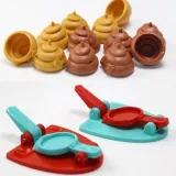 WOOPIE Gra Zręcznościowa Rodzinna Strzał Kupa do Sedesu