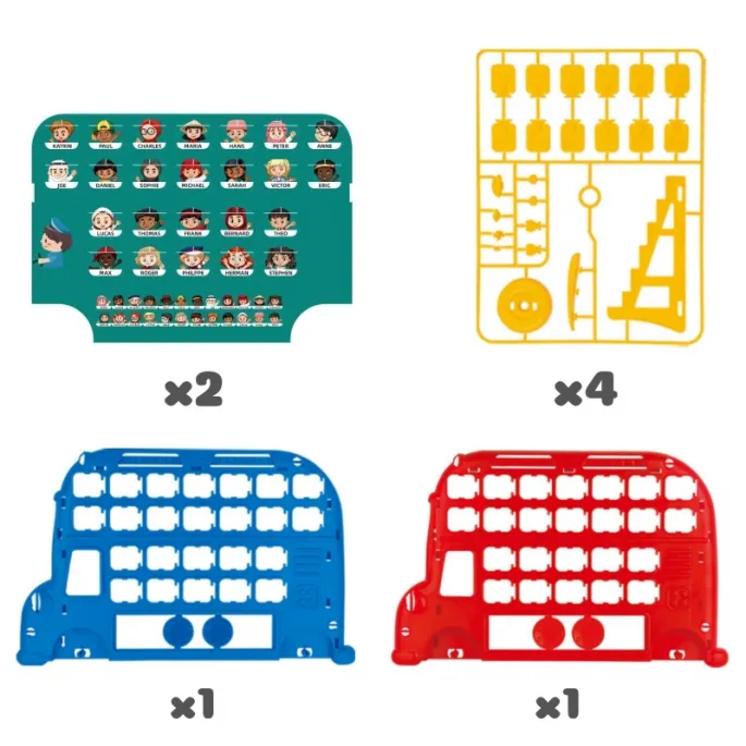 Kolorowe ilustracje postaci - idealne dla młodszych graczy