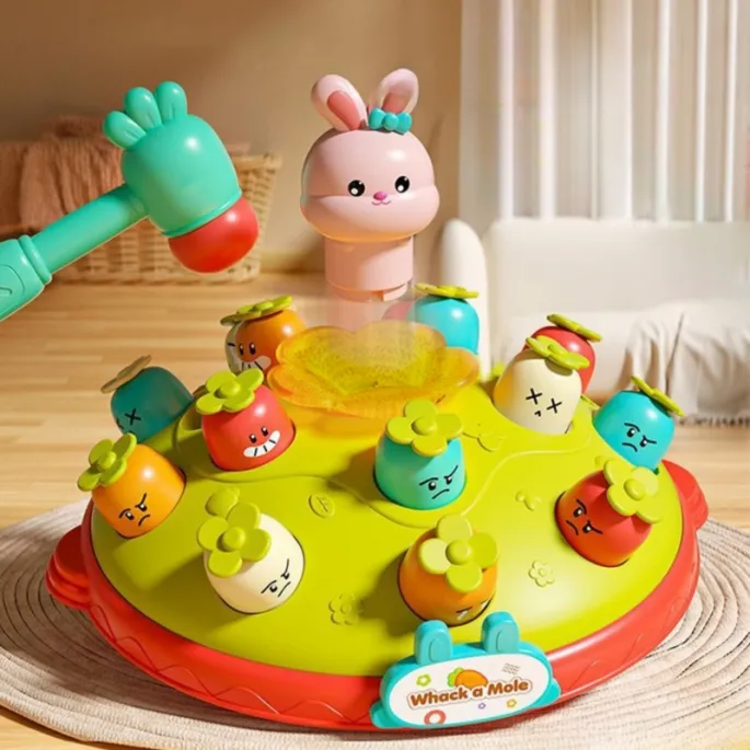 Zabawa z marchewkami wspierająca rozwój dzieci