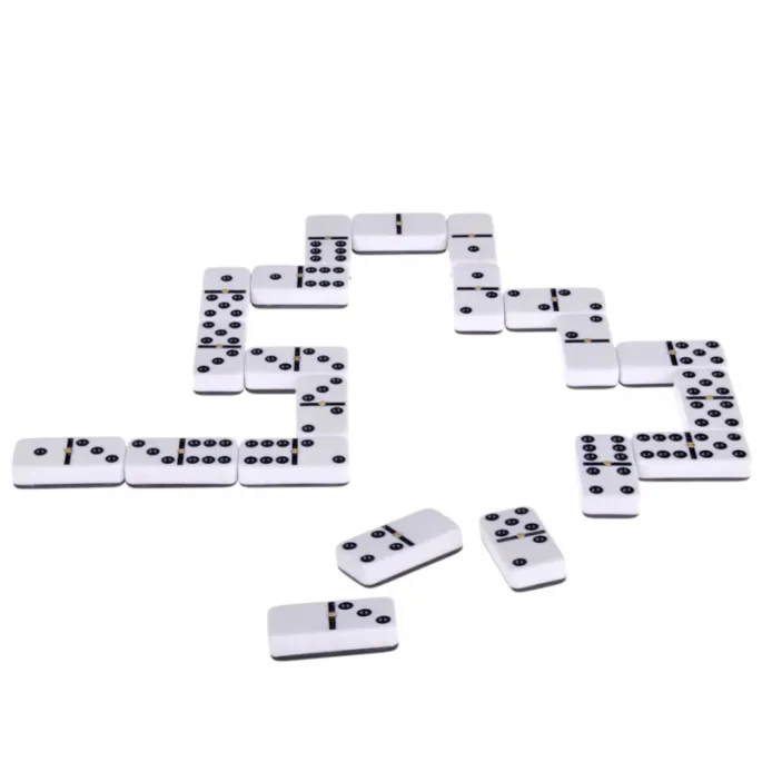 28 kostek domino do gry dla rodziny