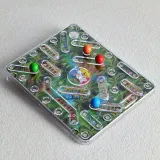 WOOPIE Klasyczna Gra Rodzinna Węże i Drabiny 3D