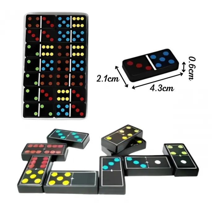 28-elementowe domino do rozwijania logicznego myślenia