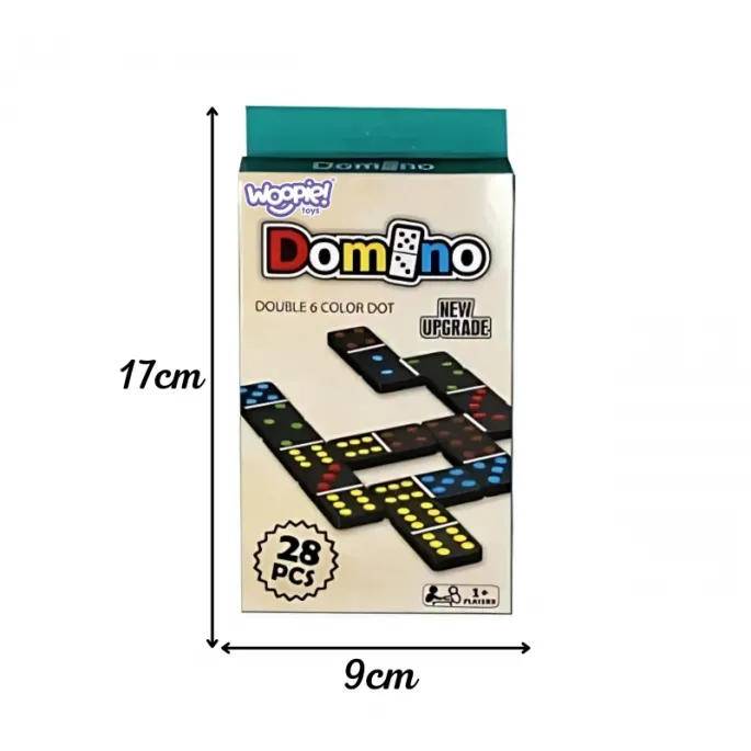 Solidne klocki domino idealne na rodzinne spotkania