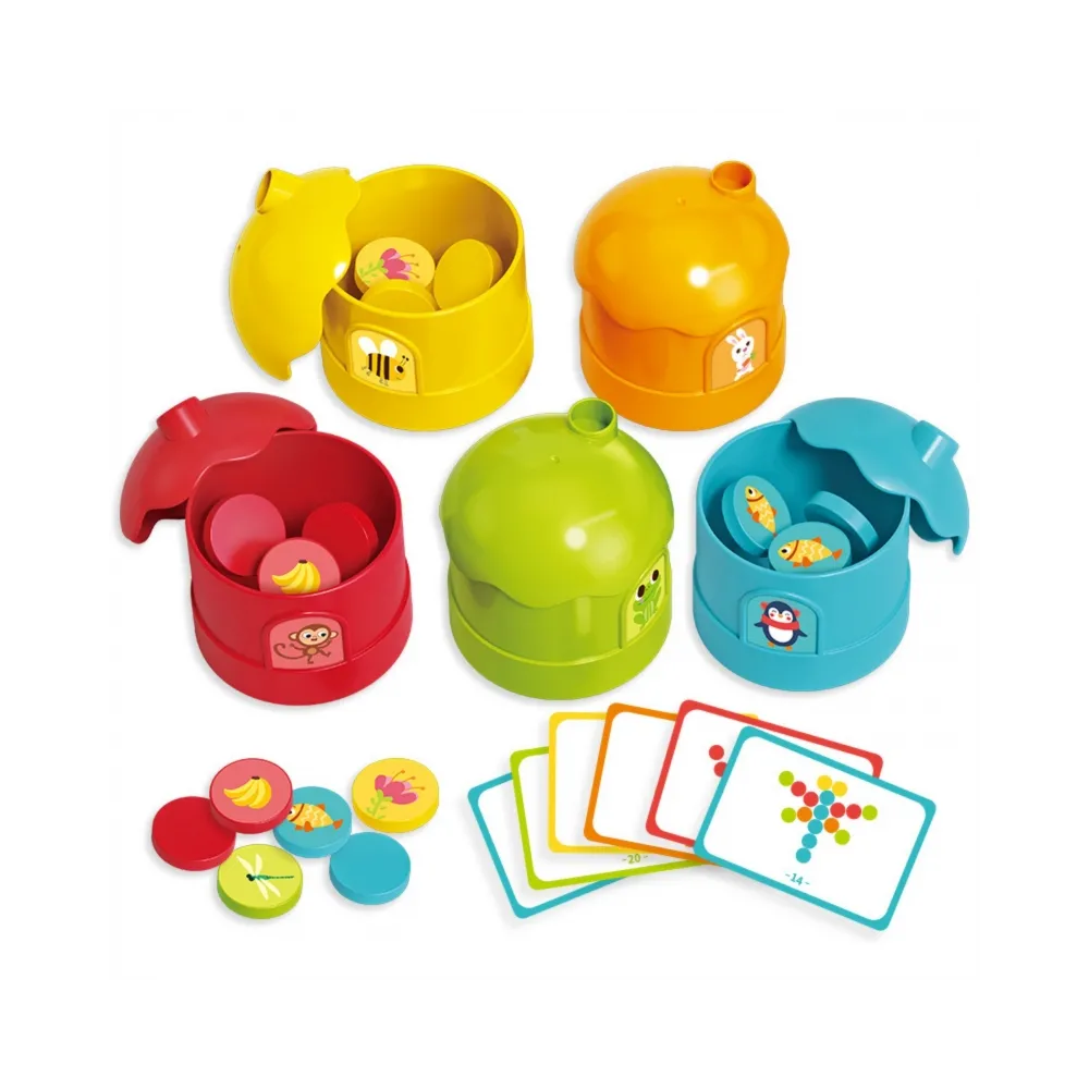 WOOPIE Gra Logiczna Edukacyjna Sorter Klasyfikacja Kolorów