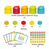 WOOPIE Gra Logiczna Edukacyjna Sorter Klasyfikacja Kolorów