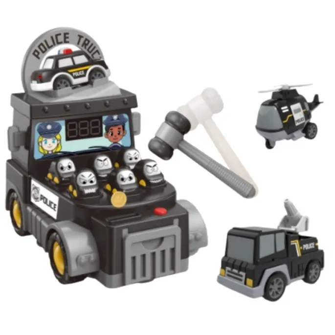 Bezpieczny młotek do zabawy w aresztowanie przestępców.