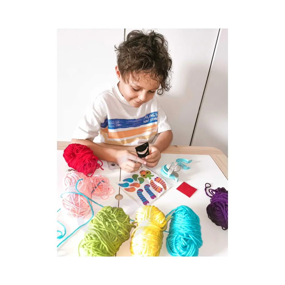 WOOPIE ART&FUN Zestaw Kreatywny Zrób Potworka Monster Pom