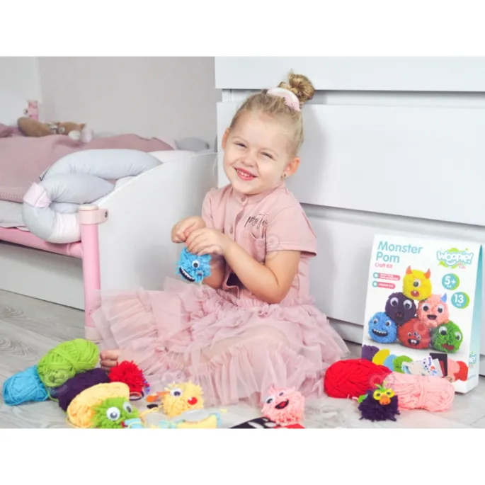 Edukacyjna zabawa z WOOPIE Monster Pom