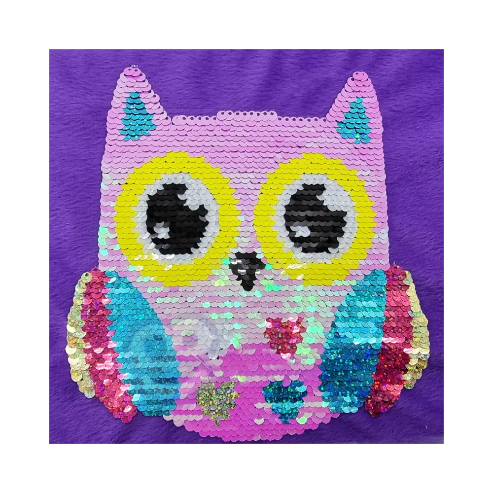 WOOPIE ART&FUN Zestaw Kreatywny Poduszka do Ozdobienia Sówka