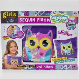 WOOPIE ART&FUN Zestaw Kreatywny Poduszka do Ozdobienia Sówka