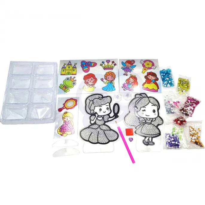 Zestaw diamentowych ozdób dla dzieci od 3 lat