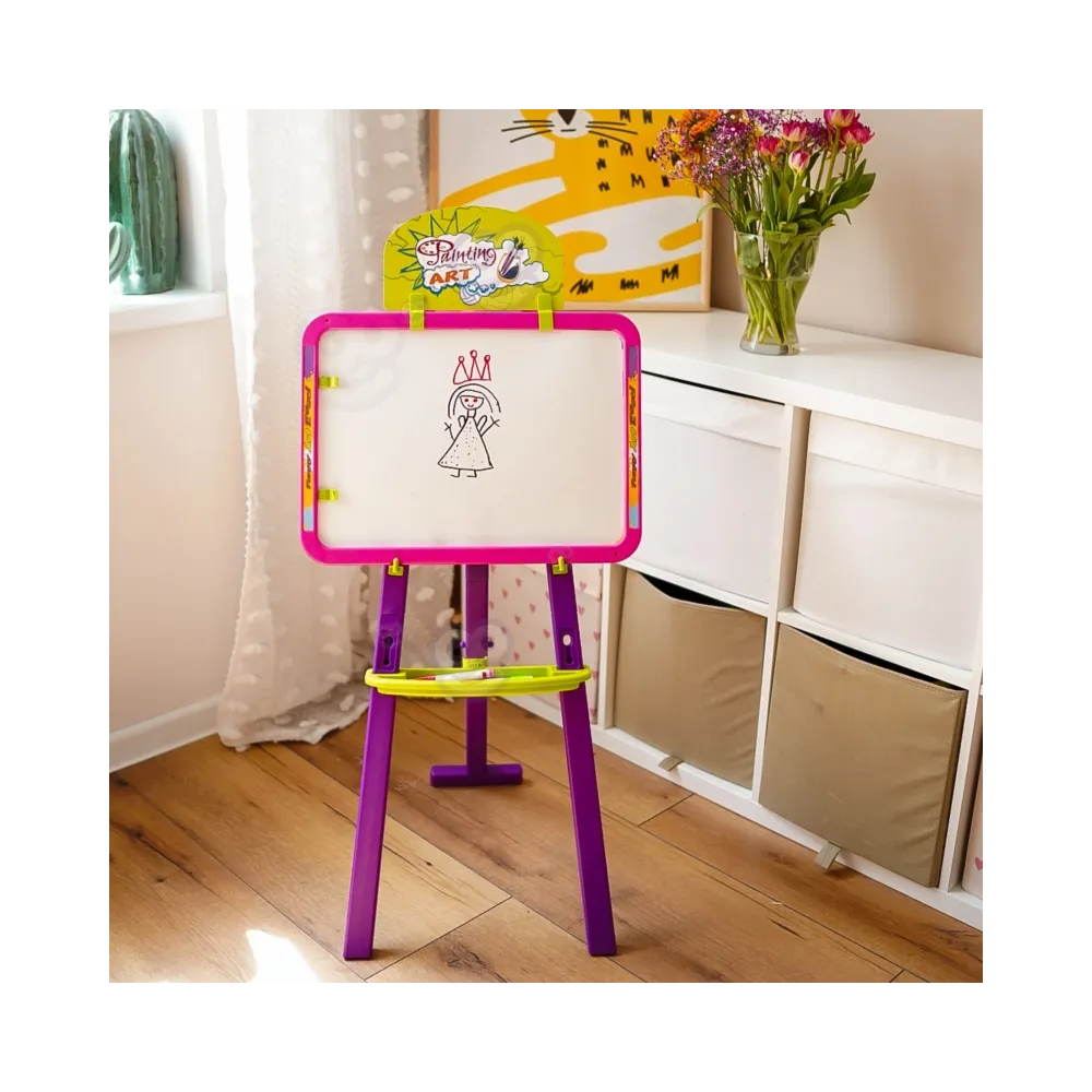 WOOPIE Tablica 3w1 Magnetyczna Suchościeralna Malowanie Światłem