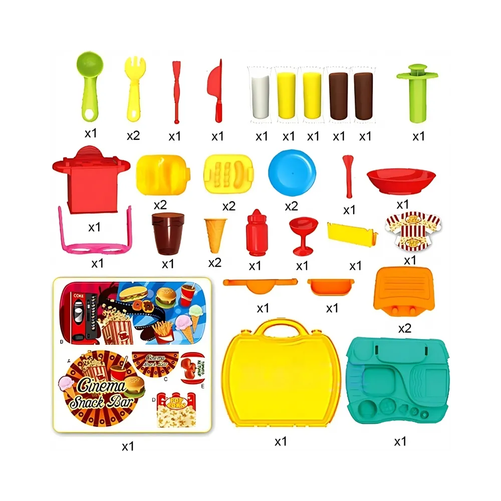 WOOPIE Zestaw Do Robienia Przekąsek z Ciastoliny