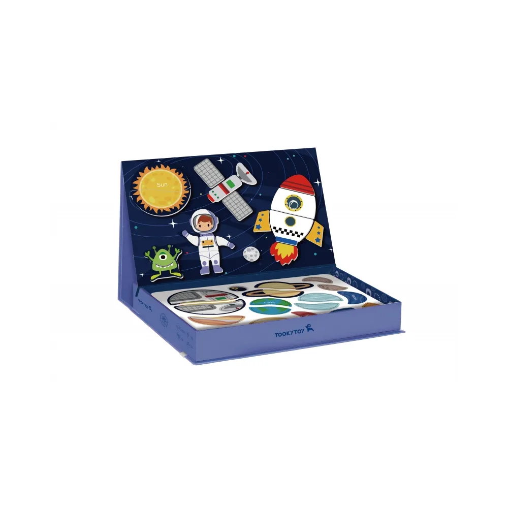 TOOKY TOY Układanka Magnetyczna Kosmos Puzzle