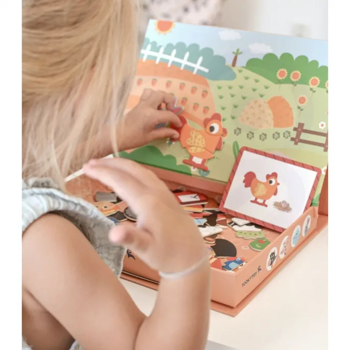 Wysokiej jakości elementy magnetyczne dla najmłodszych.