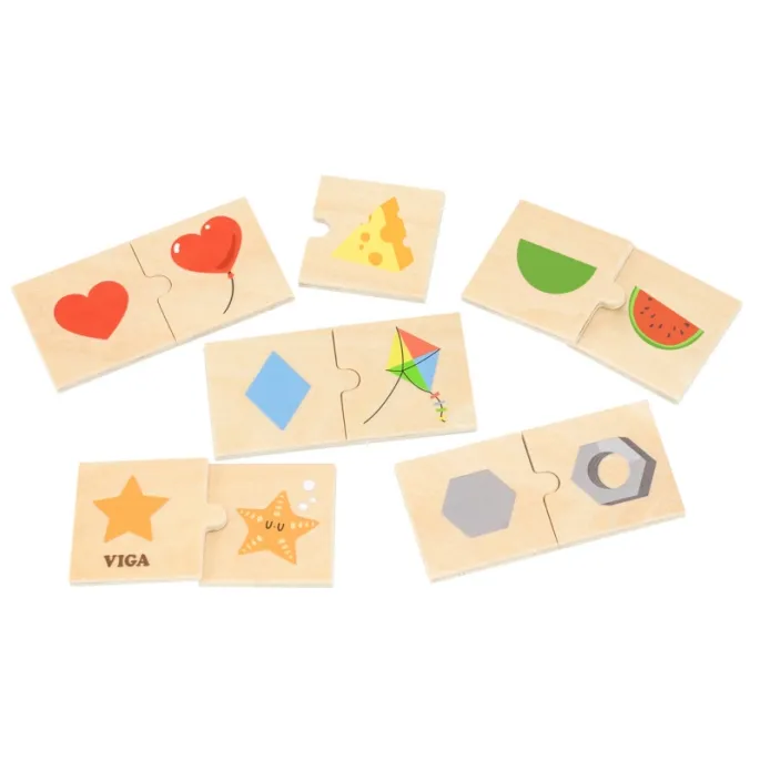 Zestaw puzzli wspierający rozwój logicznego myślenia u maluchów