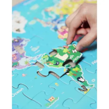 CLASSIC WORLD Puzzle Drewniane Mapa Świata