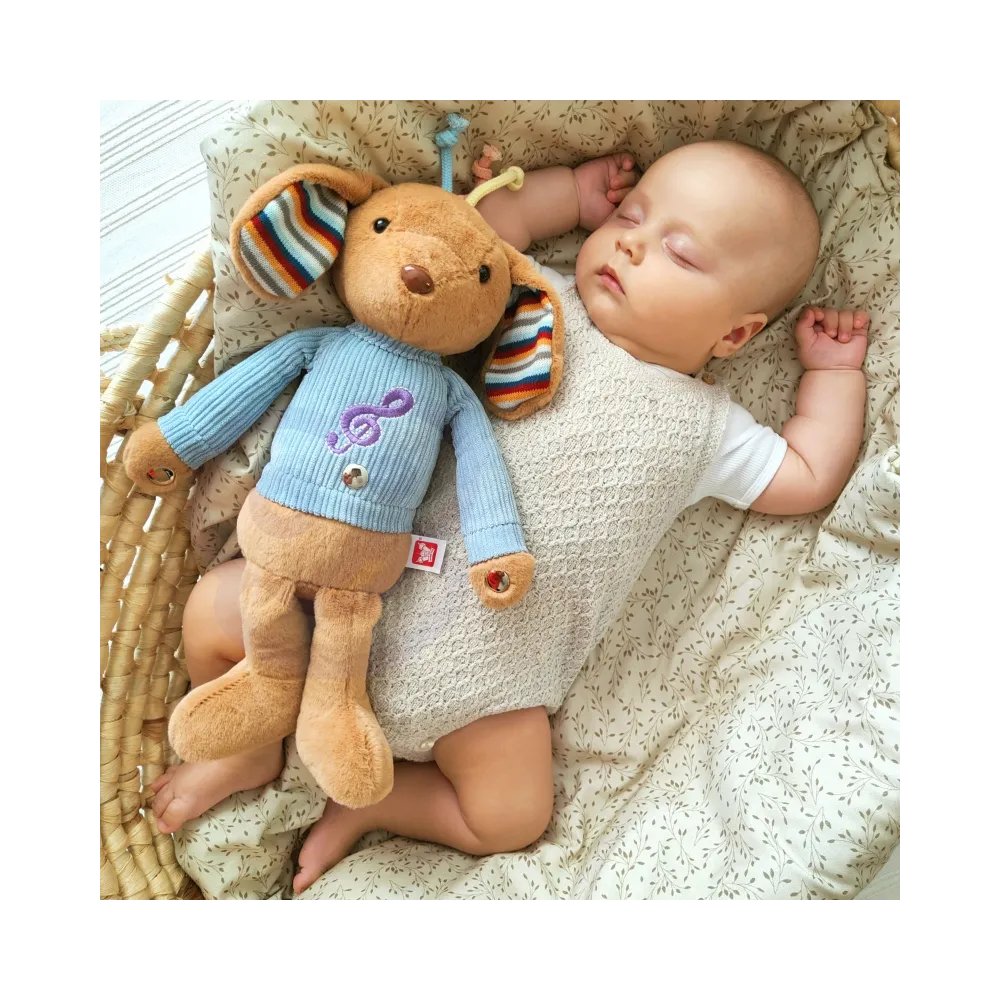 Miękka zabawka z dźwiękiem i światłem