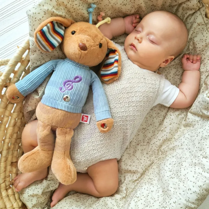 Miękka zabawka z dźwiękiem i światłem