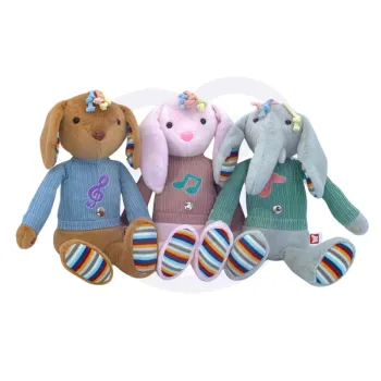 Dziecięcy króliczek z interaktywnymi funkcjami