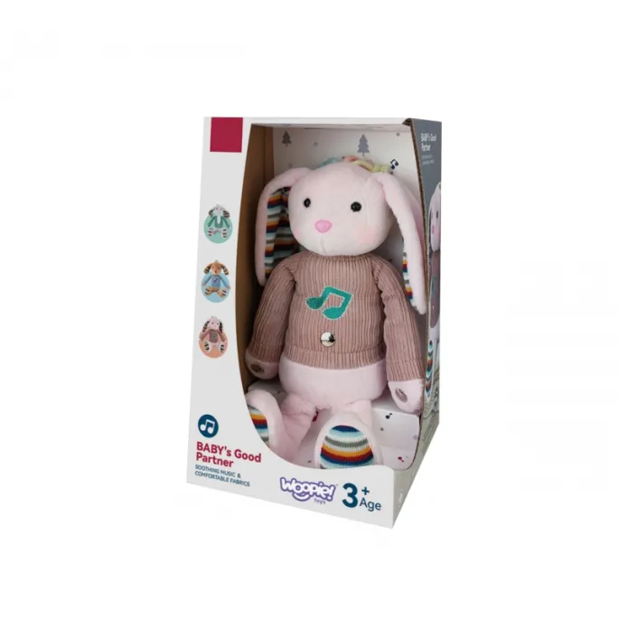 Króliczek do zabawy i zasypiania dla maluchów