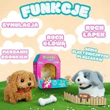 Realistyczny interaktywny piesek z dźwiękami szczekania