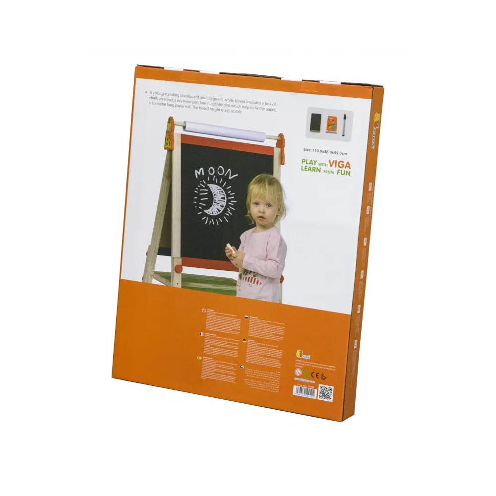 VIGA Tablica Do Rysowania Dwustronna Duża Magnetyczna