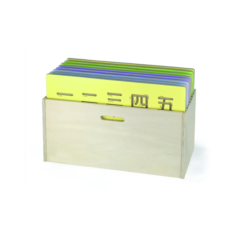 VIGA Drewniane Pudełko Na Tablice Organizer Certyfikat FSC