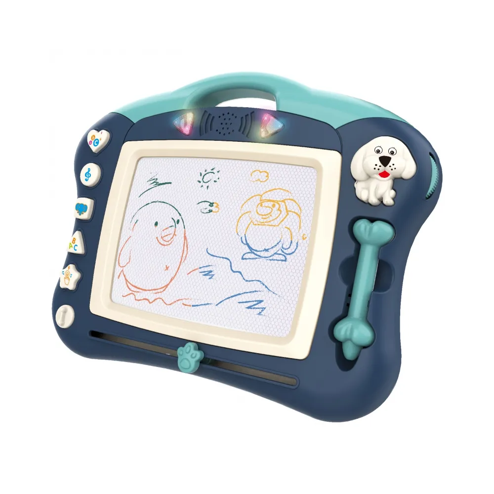 WOOPIE Znikopis Interaktywna Tablica Magnetyczna Tablet Graficzny Muzyka Swiatło Niebieski