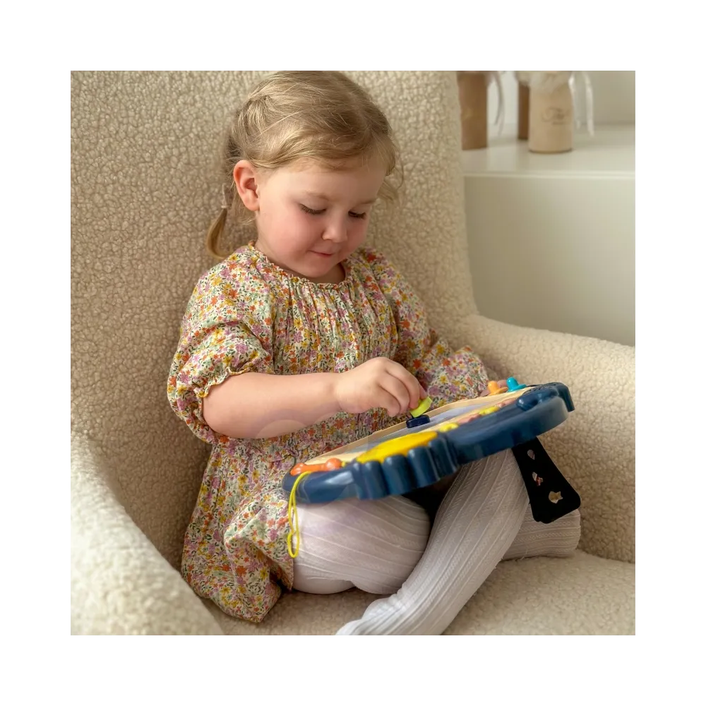 WOOPIE Znikopis Tablica Magnetyczna Kolorowa Stempelki Niebieski