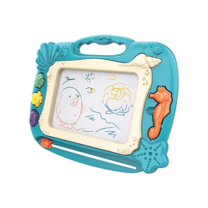 Kolorowa tablica do rysowania z wygodnym uchwytem