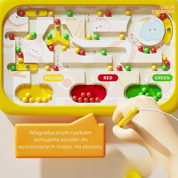 Kolorowa tablica rozwojowa dla maluchów