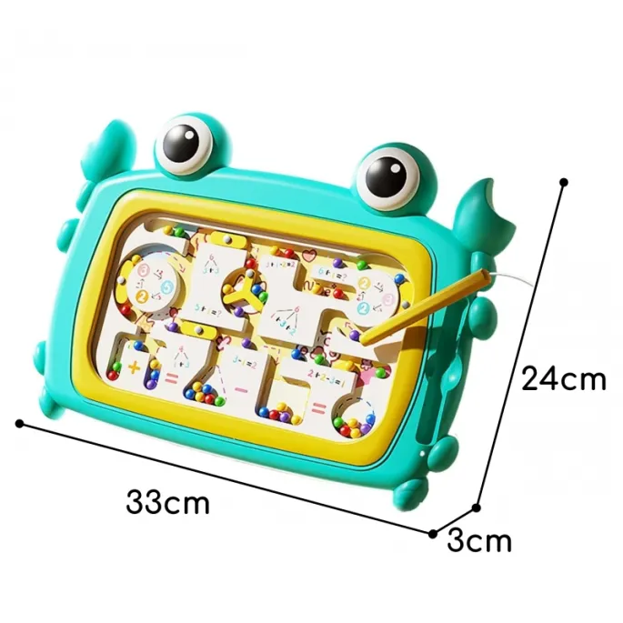 Tablica Montessori do nauki kolorów i matematyki