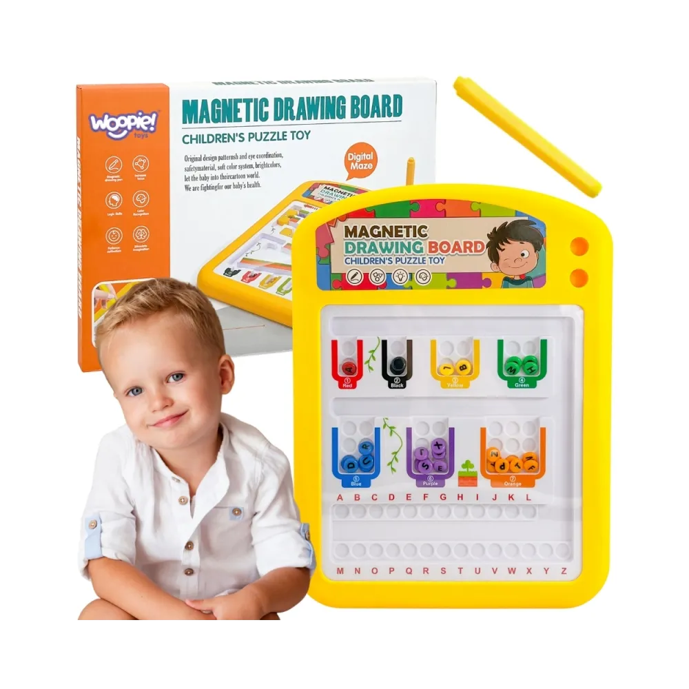 WOOPIE Tablica Magnetyczna Montessori Do Rysowania