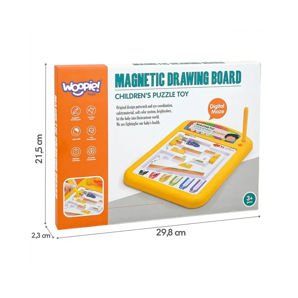 WOOPIE Tablica Magnetyczna Montessori Do Rysowania
