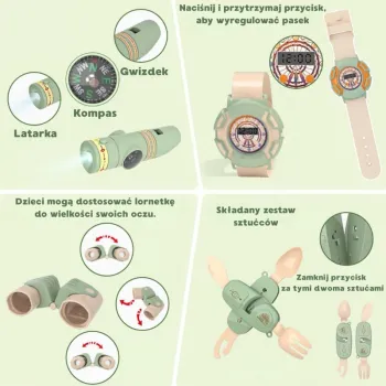 Zabawki kempingowe dla dzieci rozwijające kreatywność i wyobraźnię
