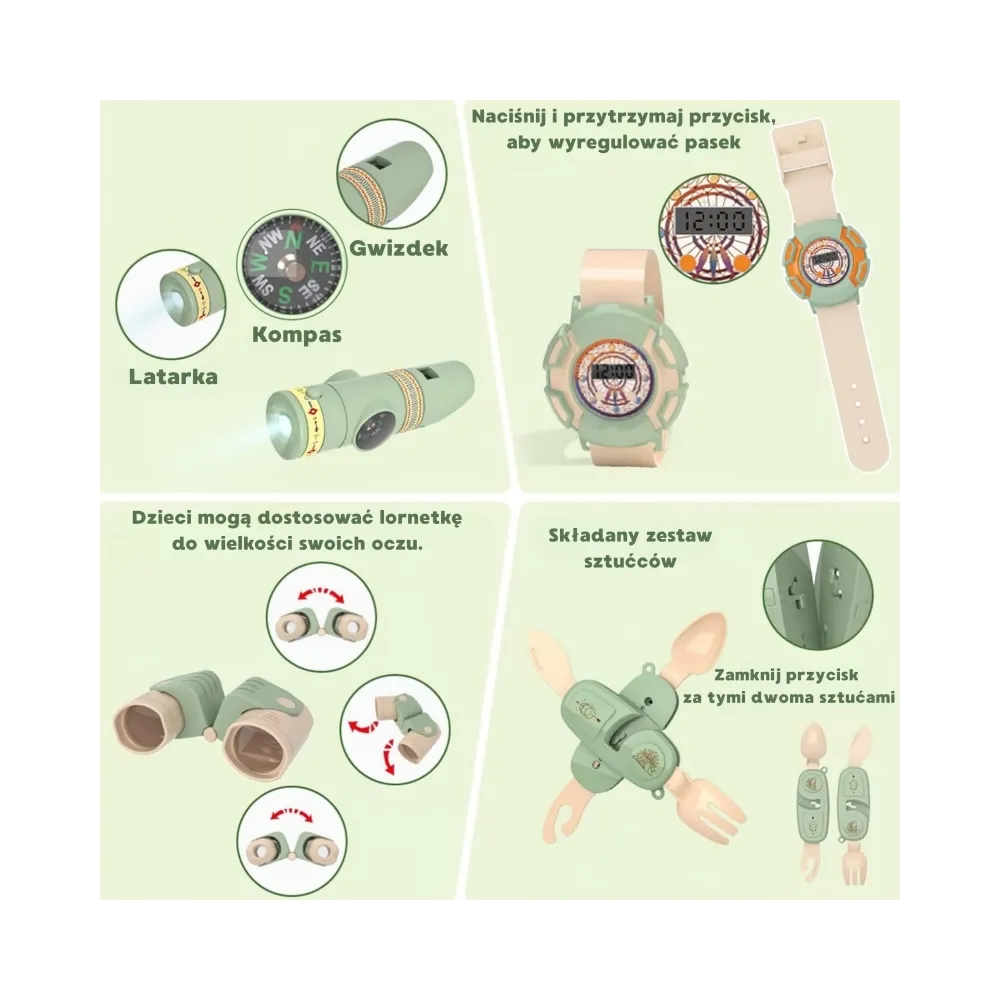 Zabawki kempingowe dla dzieci rozwijające kreatywność i wyobraźnię