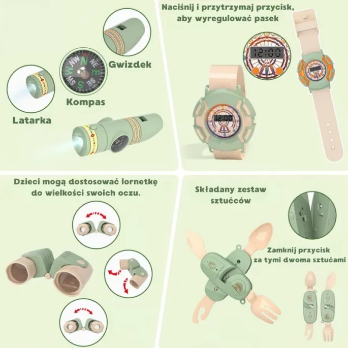 Zabawki kempingowe dla dzieci rozwijające kreatywność i wyobraźnię